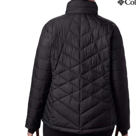 Columbia Heavenly Black Omni Heat Jacket Insulated Water-Resistant, SIZE SMALL. - Picture 5 of 13